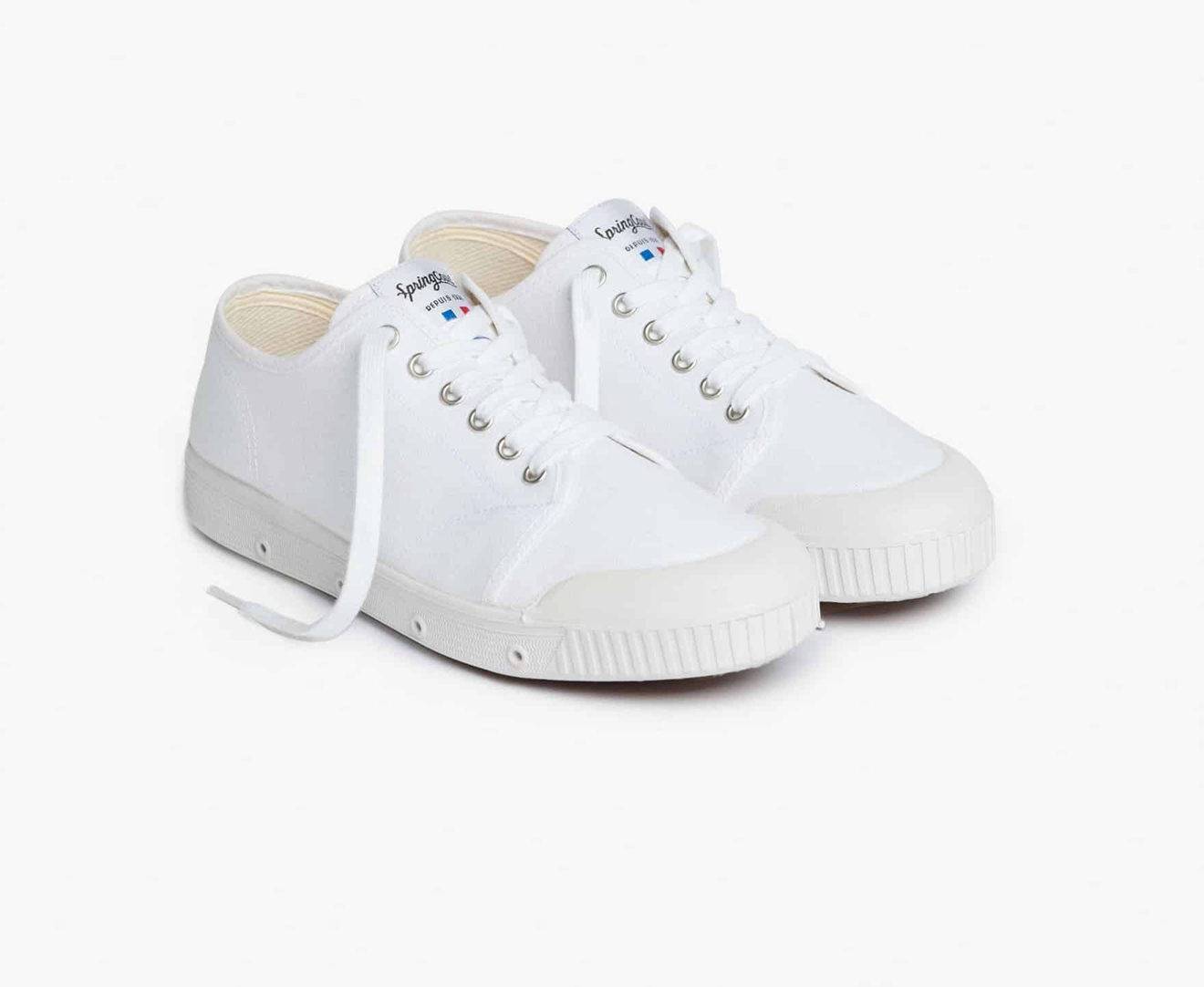 Baskets Spring Court G2 CANVAS  Blanche Femme | WTF-7015397